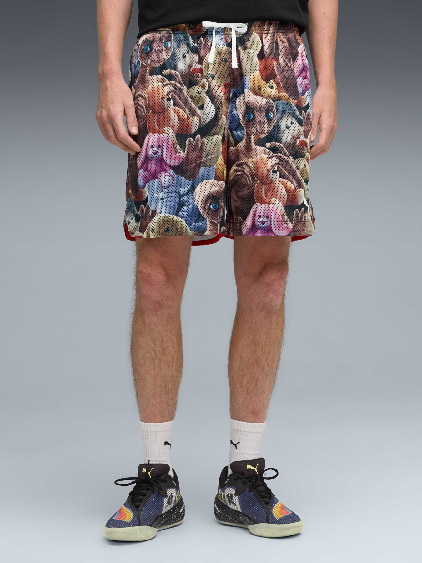 Спортивні шорти PUMA Hoops x E.t. Aop Short модель 633105 Фото