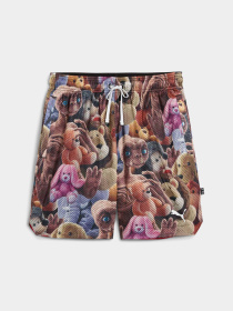 Шорты спортивные PUMA Hoops x E.t. Aop Short модель 633105 Фото