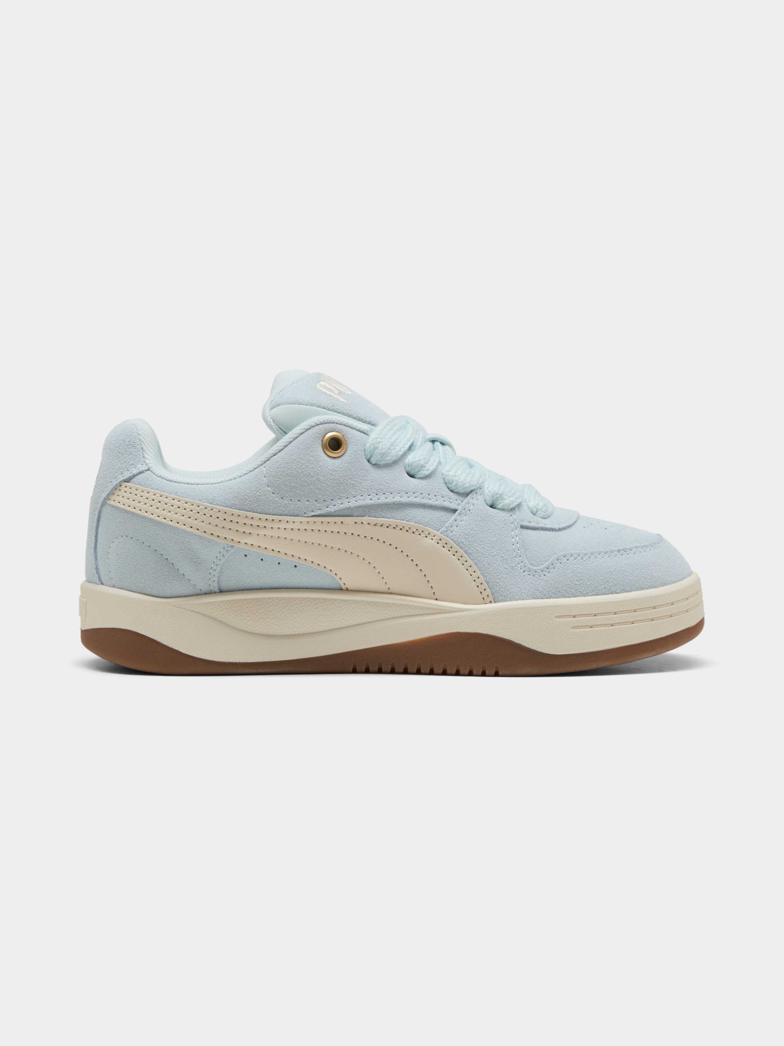 Жіночі Кеди низькі PUMA Park Luna Sd (402510_04) колір синій, матеріал комбінований верх