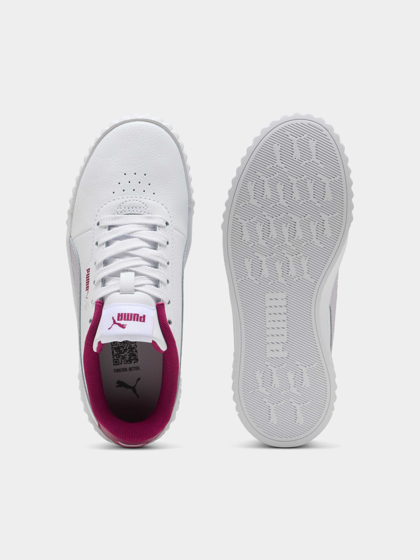 Кеды низкие PUMA Carina 3.0 Jr модель 401476 Кеды низкие PUMA Carina 3.0 Jr модель 401476 Фото