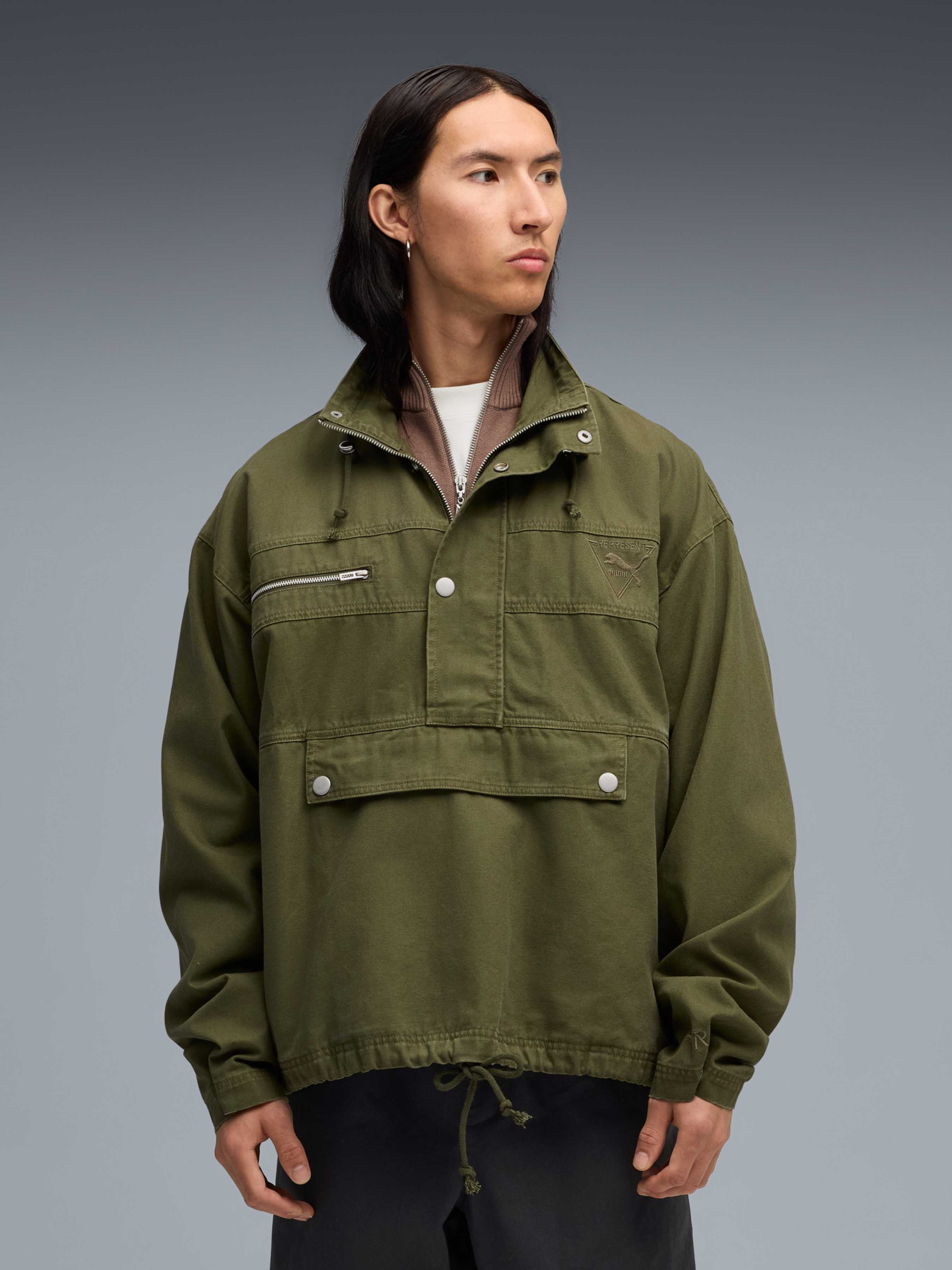 Анорак PUMA x REPRESENT Jacket Men модель 632541 Фото