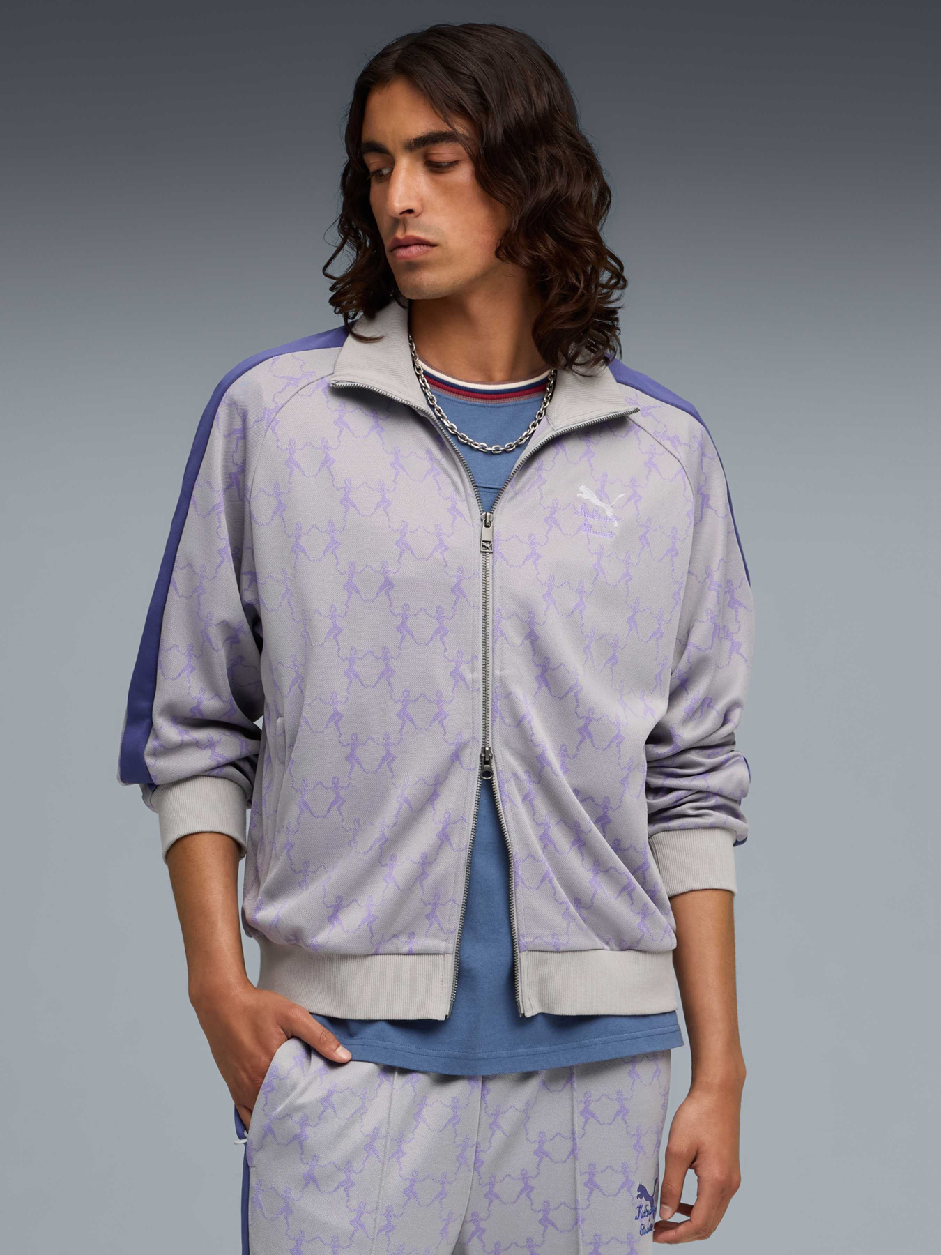 Олімпійка PUMA x KIDSUPER T7 Jacket Unisex модель 632373 Фото