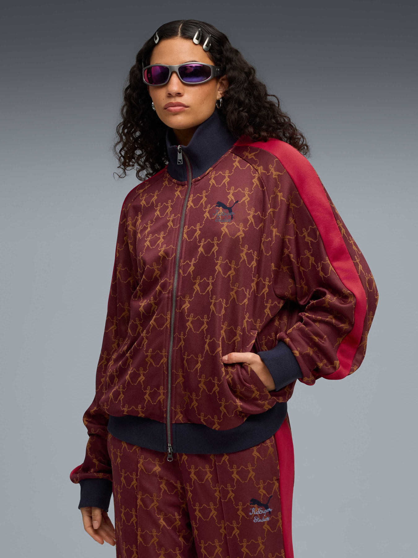 Спортивная кофта PUMA x Kidsuper T7 Jacket модель 632373 Спортивная кофта PUMA x Kidsuper T7 Jacket модель 632373 Фото