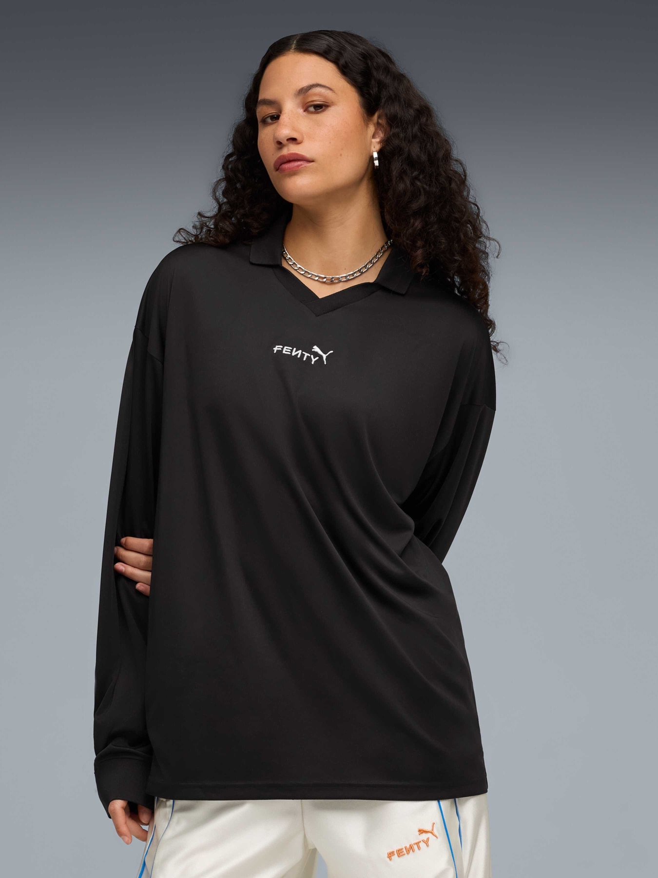 Лонгслів FENTY x PUMA Goalie Jersey Unisex модель 633786 Фото