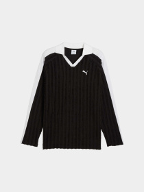 Поло PUMA T7 Relaxed Long Sleeve Polo модель 634311 Фото