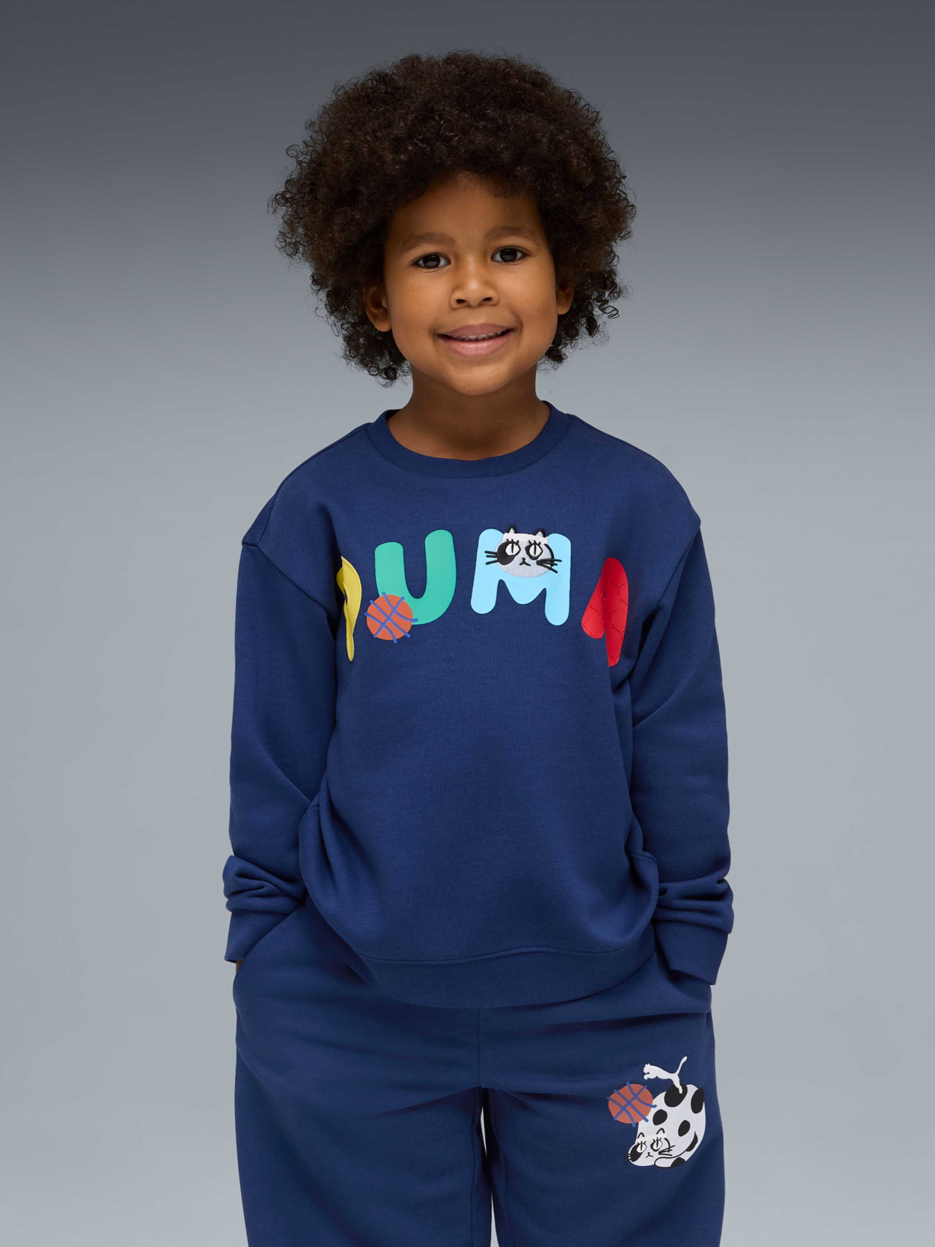 Світшот PUMA Sporty Cats Relaxed Crew модель 634551 Світшот PUMA Sporty Cats Relaxed Crew модель 634551 Фото
