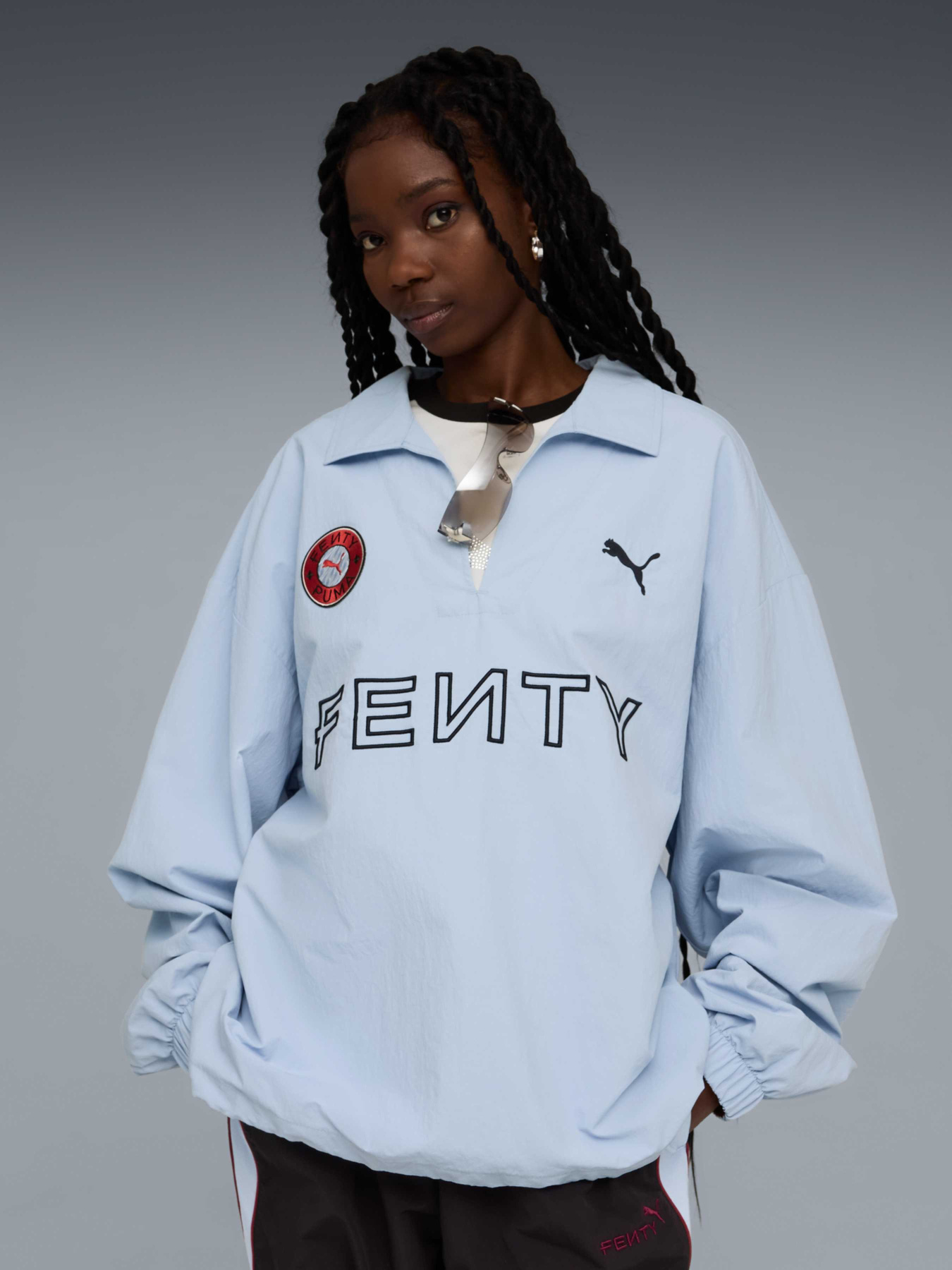 Кофта FENTY x PUMA Drill Top Unisex модель 635734 Фото