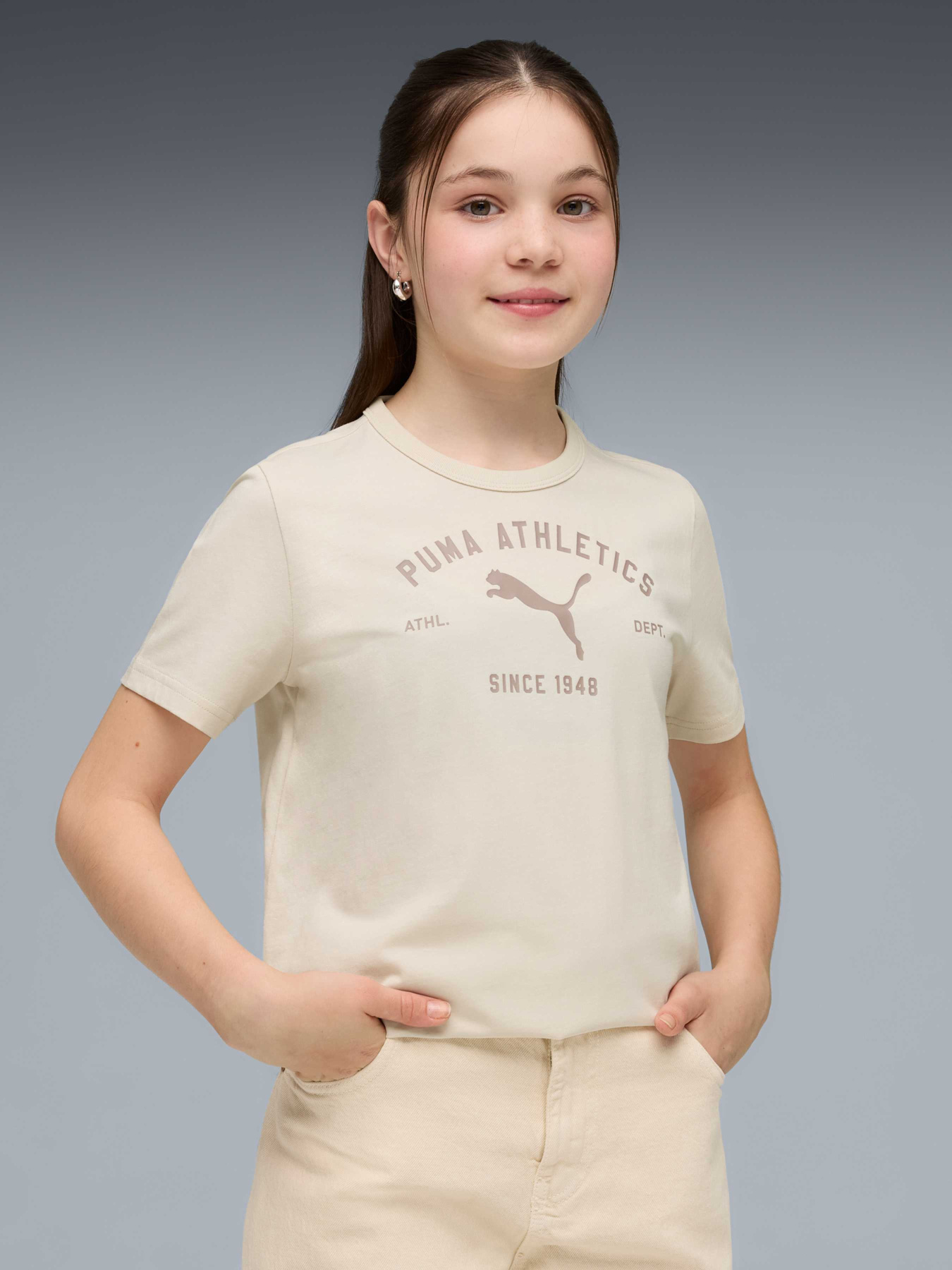 Дитяча футболка PUMA Class Graphic Tee Youth модель 692473 Фото