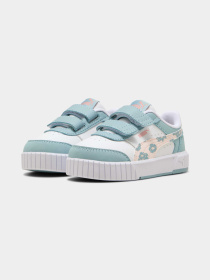 Кеды низкие PUMA Carina Mia Floral V Inf модель 405632 Кеды низкие PUMA Carina Mia Floral V Inf модель 405632 Фото