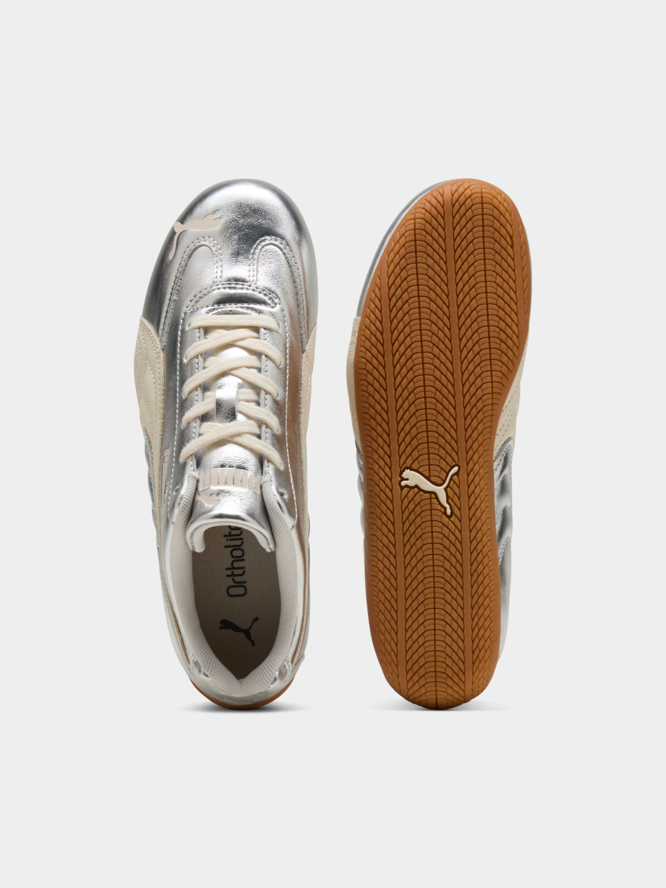 Кроссовки Speedcat Silver Sneakers Women модель 406881 Фото