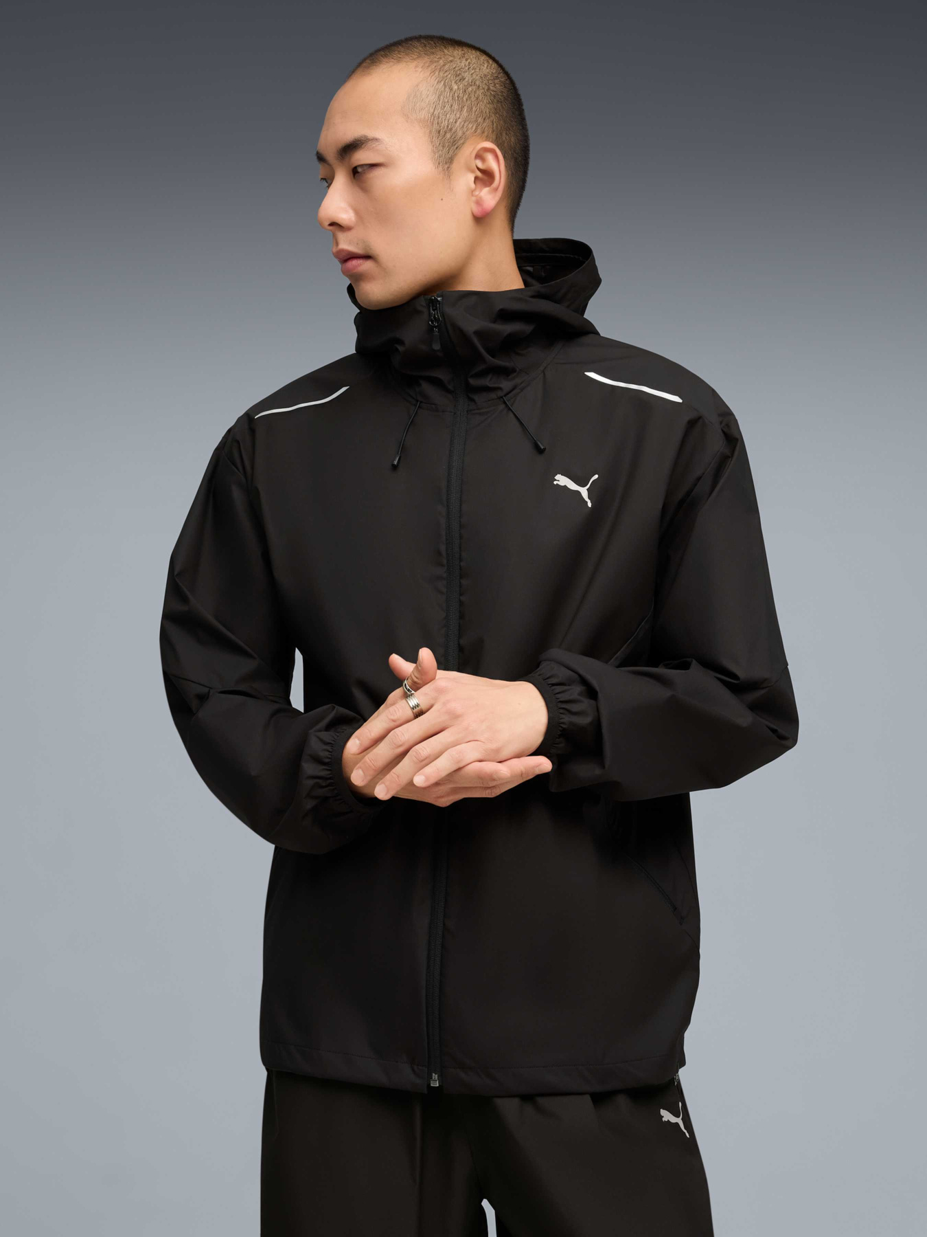 Демисезонная куртка PUMA Tech Track Jacket модель 634419 Демисезонная куртка PUMA Tech Track Jacket модель 634419 Фото
