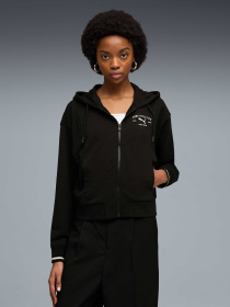 Кофта PUMA Class Full-Zip Hoodie Women модель 691878 Фото