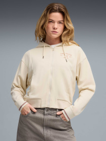 Кофта PUMA Class Full-Zip Hoodie Women модель 691878 Фото
