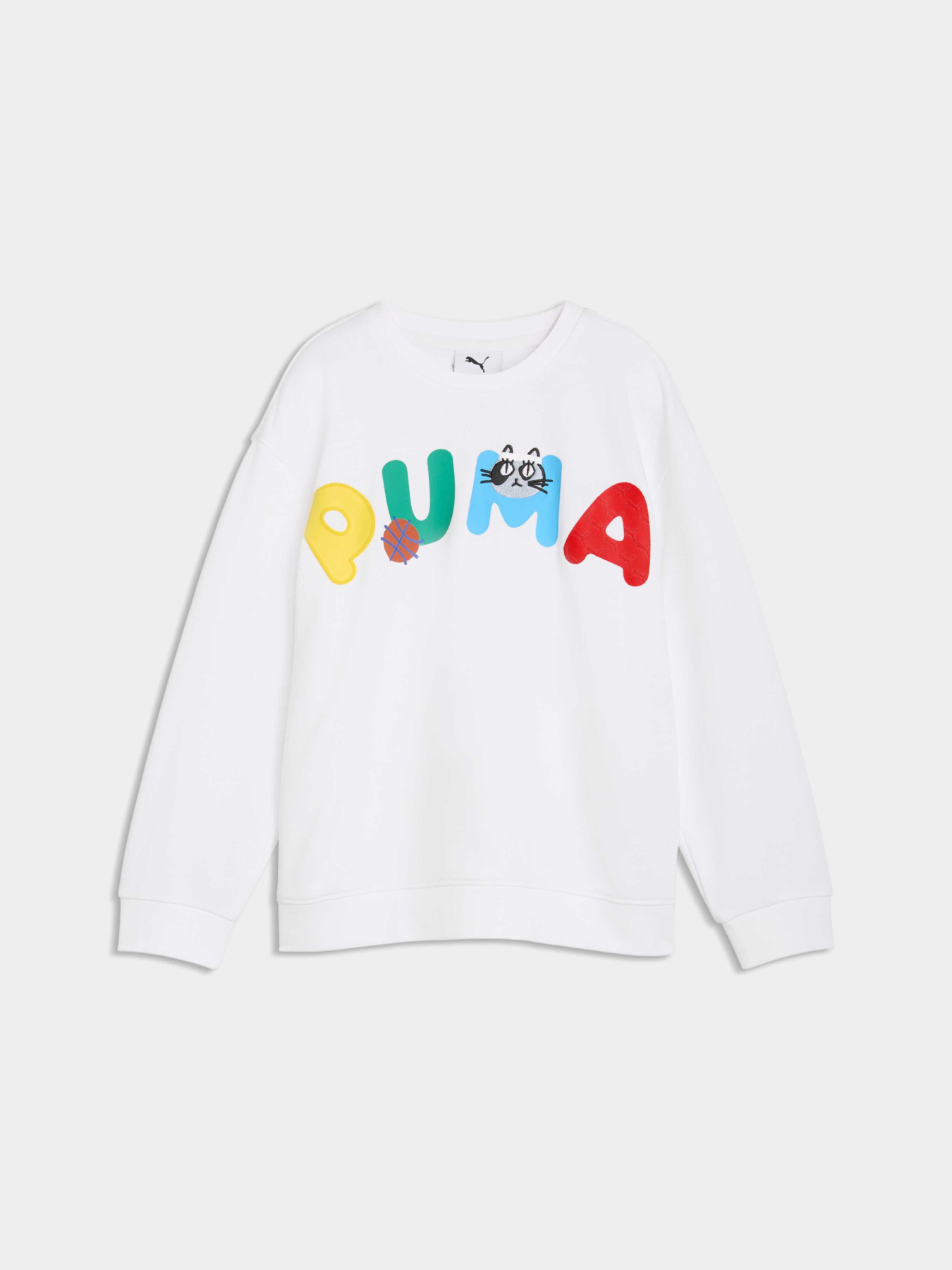 Світшот PUMA Sporty Cats Relaxed Crew модель 634551 Світшот PUMA Sporty Cats Relaxed Crew модель 634551 Фото
