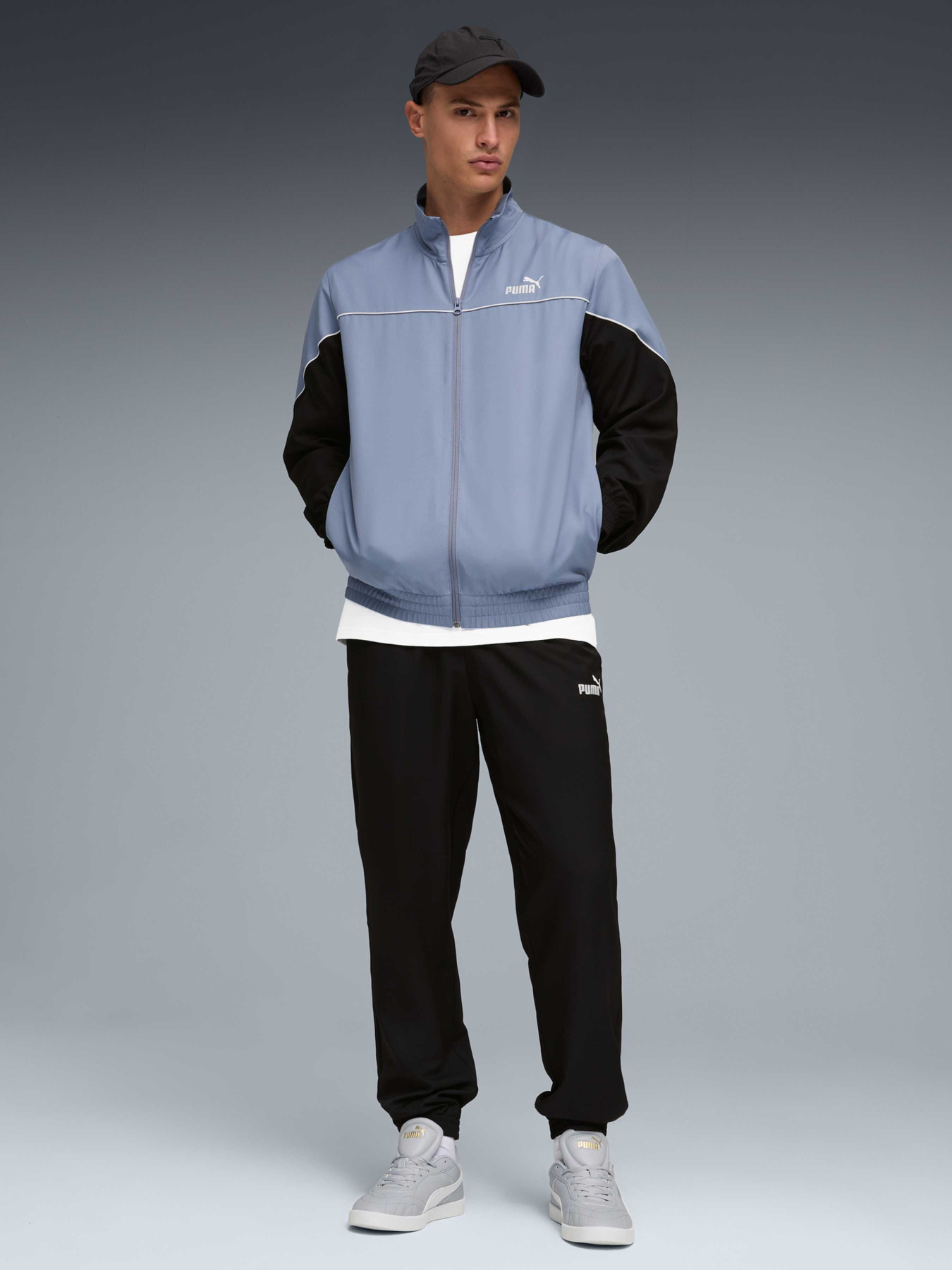 Спортивный костюм Woven Colourblock Tracksuit Men модель 691772 Фото