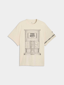 Футболка Swish N' Ink II Oversized Basketball Tee Men модель 634659 Фото