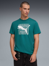 Футболка PUMA Graphic Tee модель 691775 Футболка PUMA Graphic Tee модель 691775 Фото