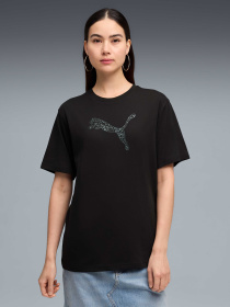 Футболка PUMA Her Graphic Relaxed Tee модель 691884 Футболка PUMA Her Graphic Relaxed Tee модель 691884 Фото