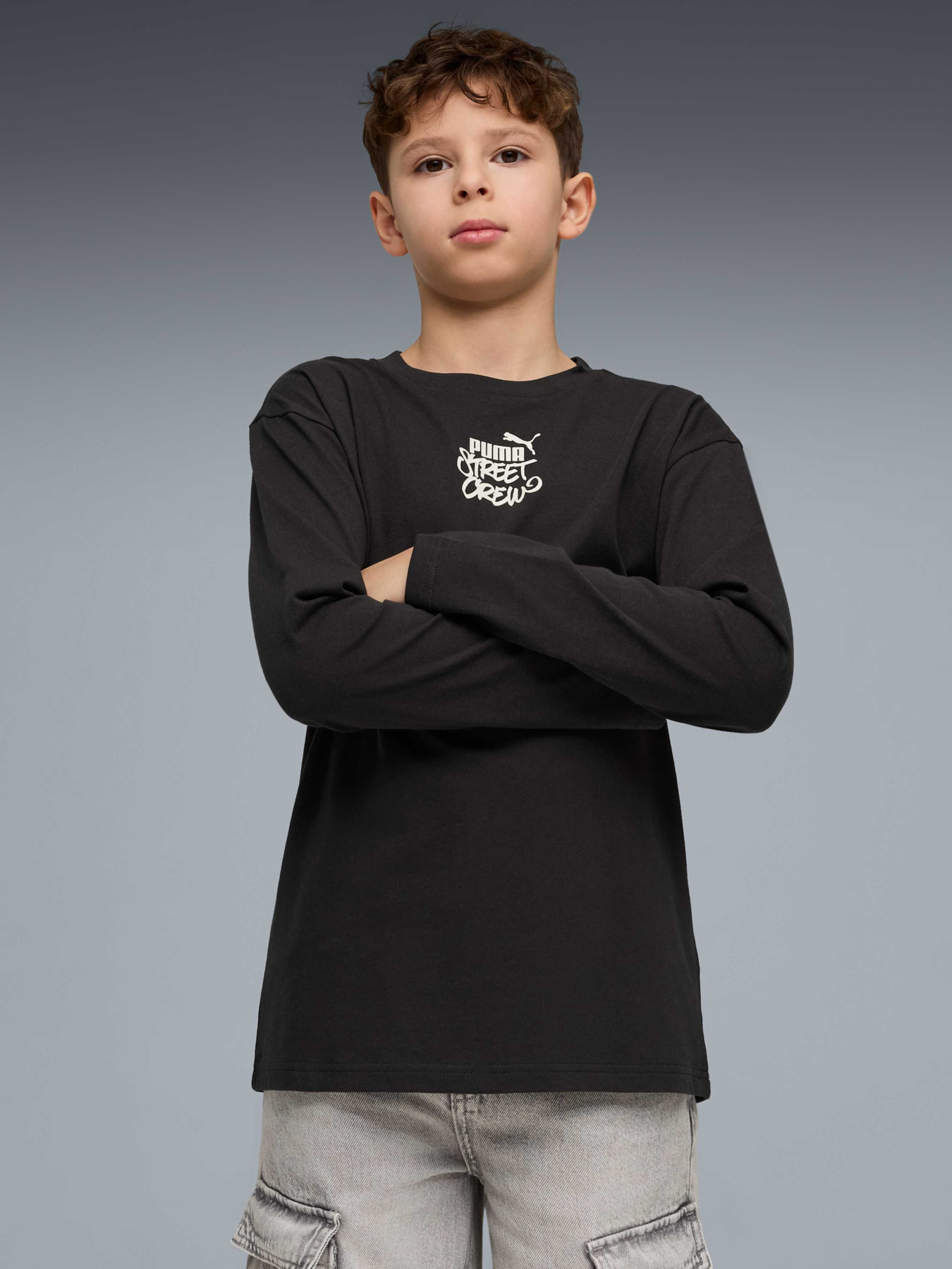 Дитячий лонгслів MID 90s Relaxed Long Sleeve Tee Youth модель 691745 Фото