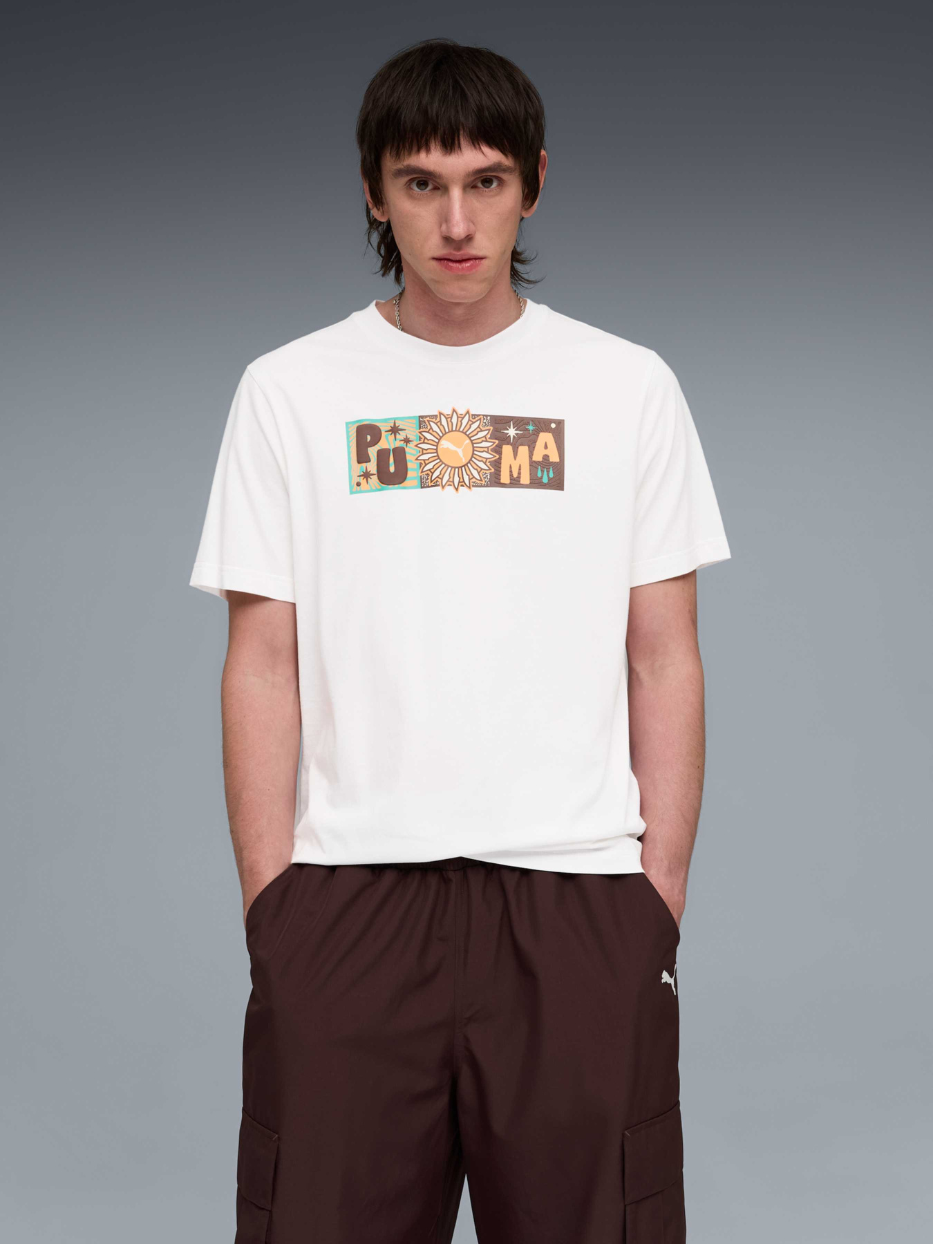 Футболка PUMA Sunset Drive Graphic Tee модель 634394 Футболка PUMA Sunset Drive Graphic Tee модель 634394 Фото