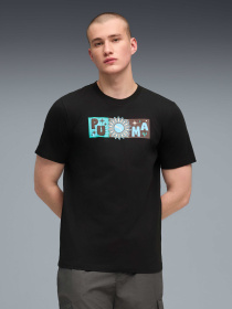 Футболка PUMA Sunset Drive Graphic Tee модель 634394 Футболка PUMA Sunset Drive Graphic Tee модель 634394 Фото