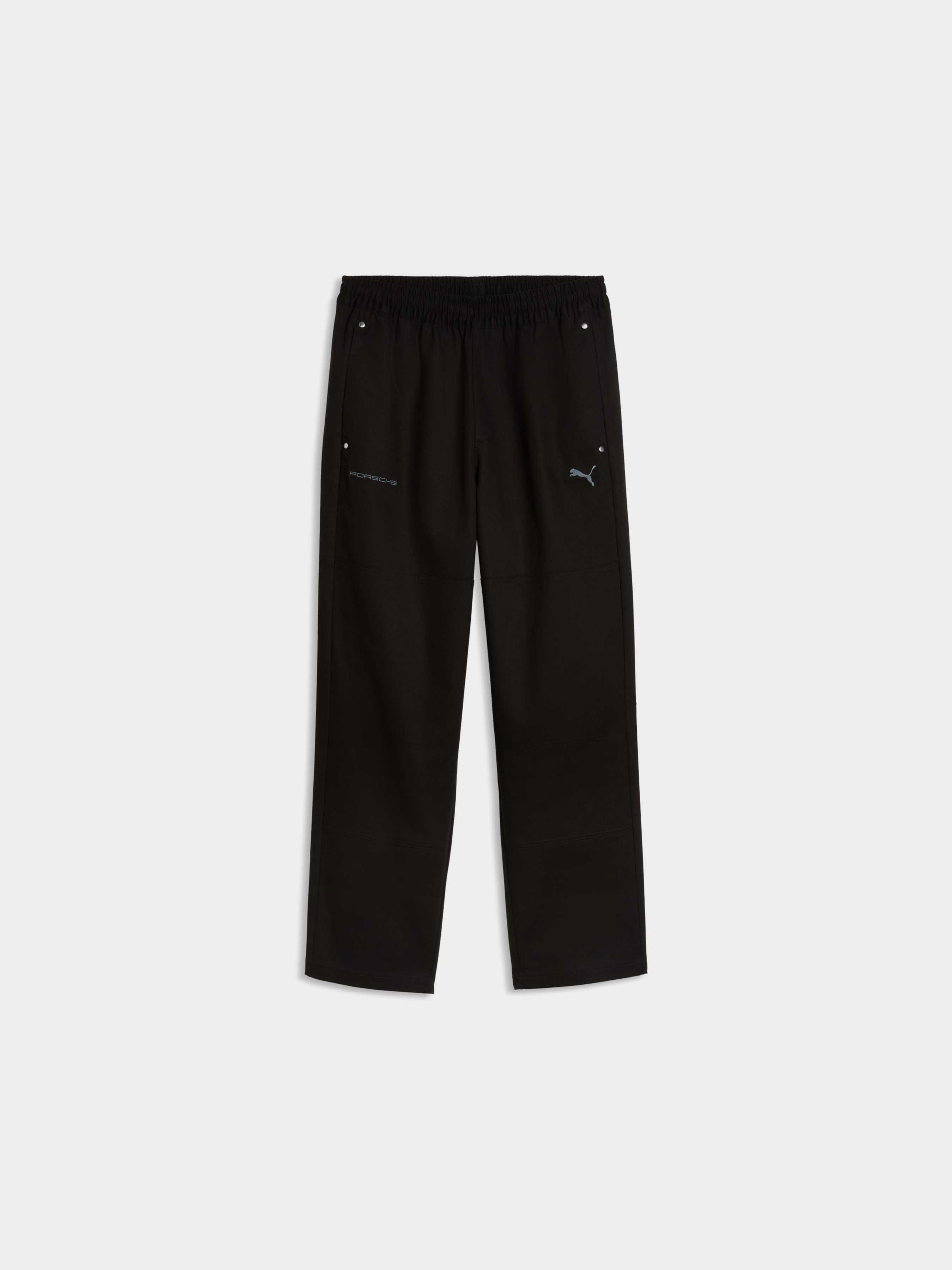 Чоловічі Спортивні штани PUMA Pl Lifestyle Pants (634482_01) колір чорний, матеріал комбінований верх