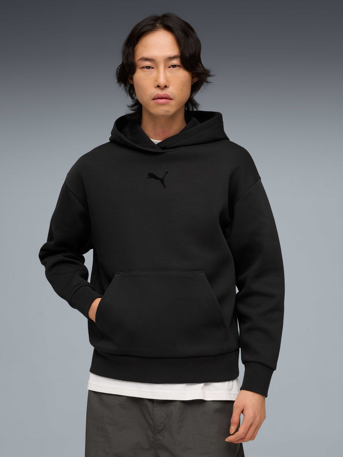 Худі PUMA Ess Elevated Logo Hoodie Dk модель 634577 Фото