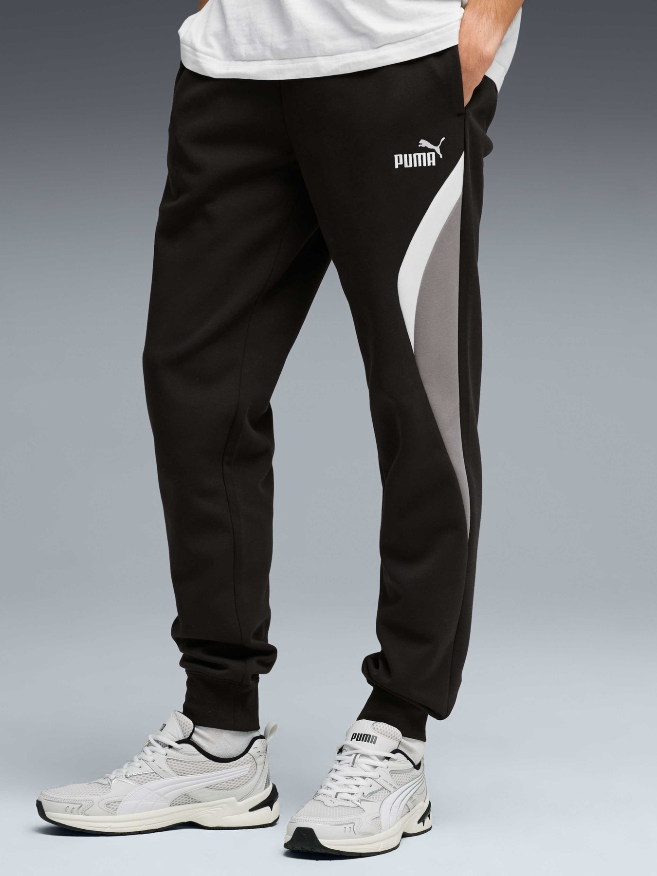 Спортивні штани PUMA Ess Block Sweatpants модель 692598 Фото