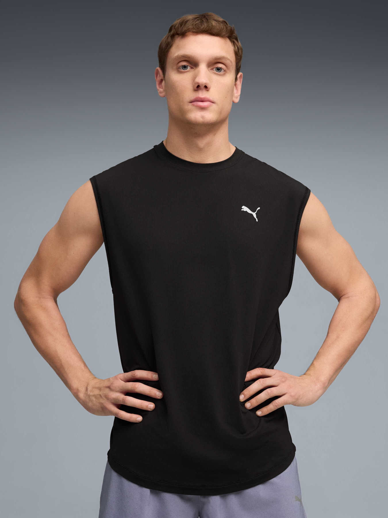 Спортивная майка PUMA M Run Coolcell Sleeveless модель 528420 Фото