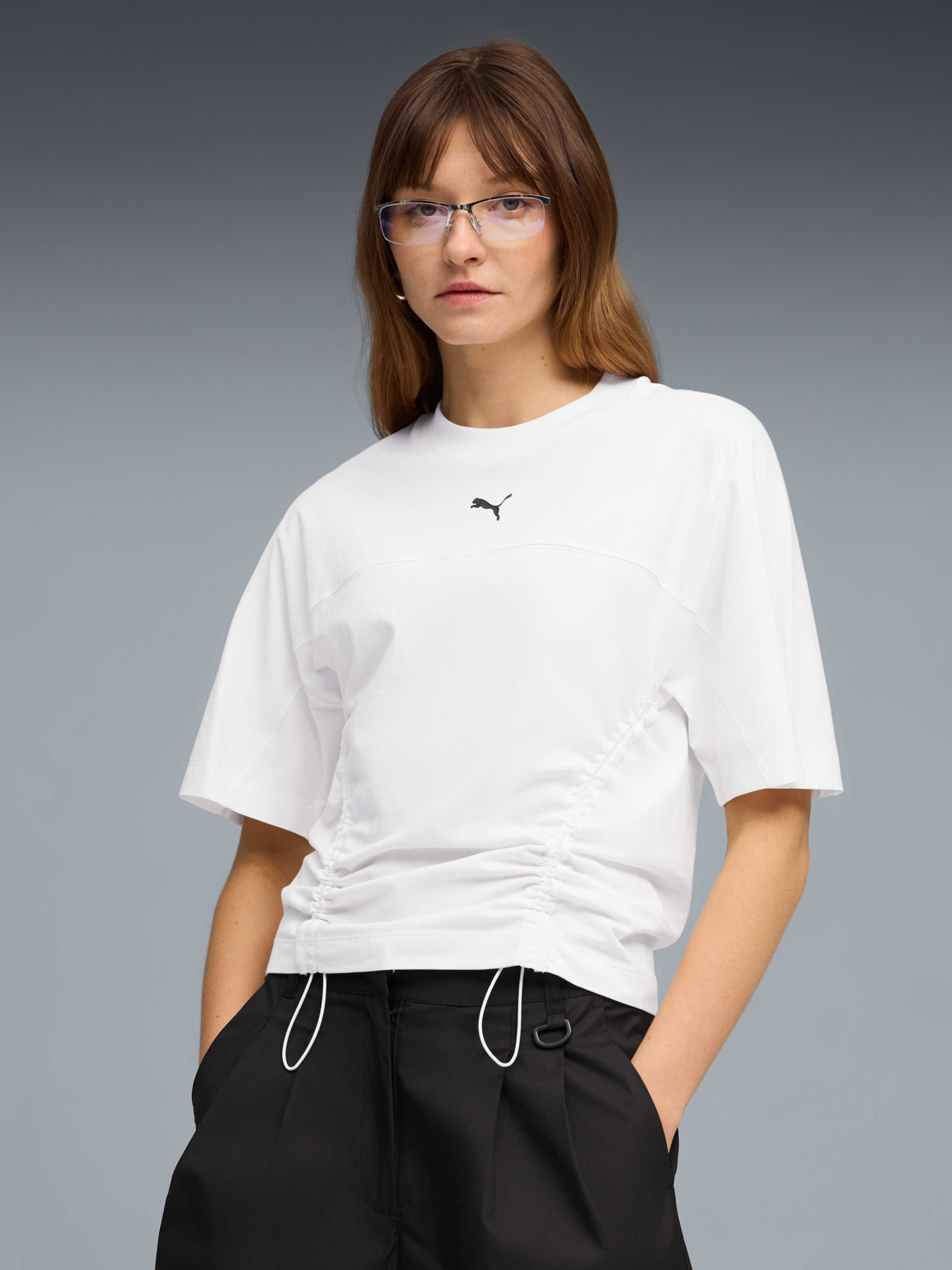 Футболка PUMA Dare To Fitted Waist Tee модель 634596 Футболка PUMA Dare To Fitted Waist Tee модель 634596 Фото