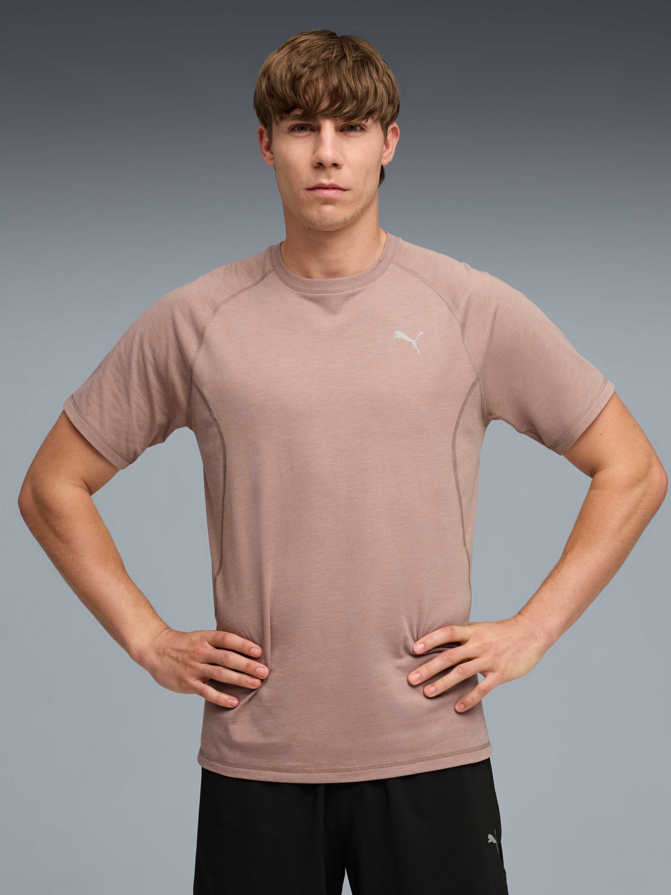 Футболки и поло PUMA Run Velocity Tee Tri-blend модель 526603 Фото