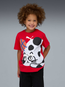 Футболка PUMA Sporty Cats Graphic Tee модель 634549 Футболка PUMA Sporty Cats Graphic Tee модель 634549 Фото