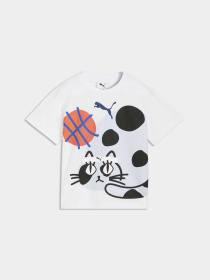 Футболка PUMA Sporty Cats Graphic Tee модель 634549 Фото