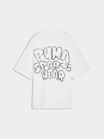 Футболка PUMA Oversized Graphic Tee модель 634517 Футболка PUMA Oversized Graphic Tee модель 634517 Фото