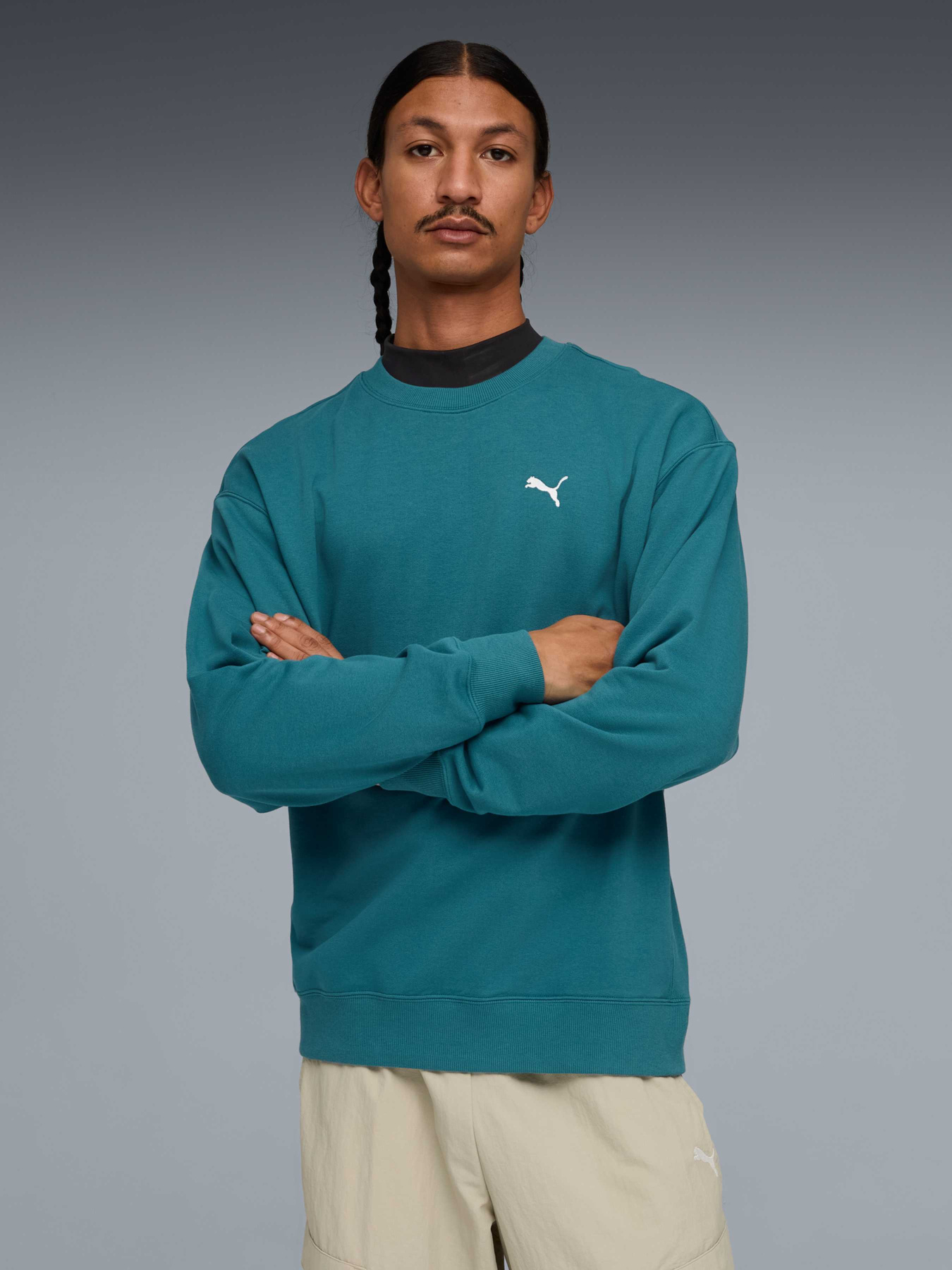 Свитшот PUMA Wardrobe Ess Relaxed Crew модель 629650 Фото