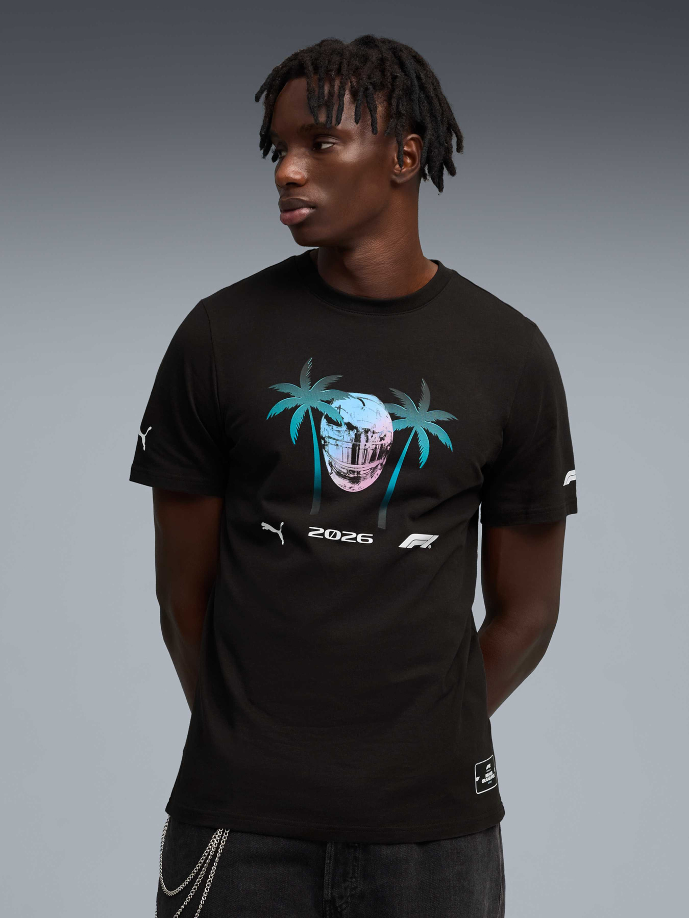 Футболки и поло PUMA F1 Miami Tee модель 634540 Фото