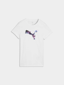 Футболка Graphic Floral Cat Tee Women модель 691912 Фото