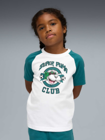 Детская футболка Super PUMA Graphic Tee Kids модель 691918 Детская футболка Super PUMA Graphic Tee Kids модель 691918 Фото