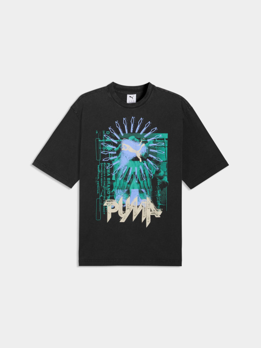 Футболка PUMA Graphic Tee модель 634442 Фото