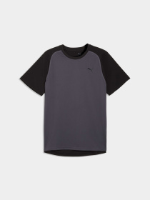 Футболка спортивная PUMA M Pwrtrain Fabric Mix Tee модель 528535 Фото