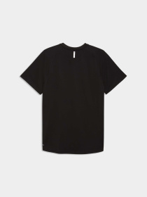 Футболка спортивная PUMA M Pwrtrain Fabric Mix Tee модель 528535 Футболка спортивная PUMA M Pwrtrain Fabric Mix Tee модель 528535 Фото