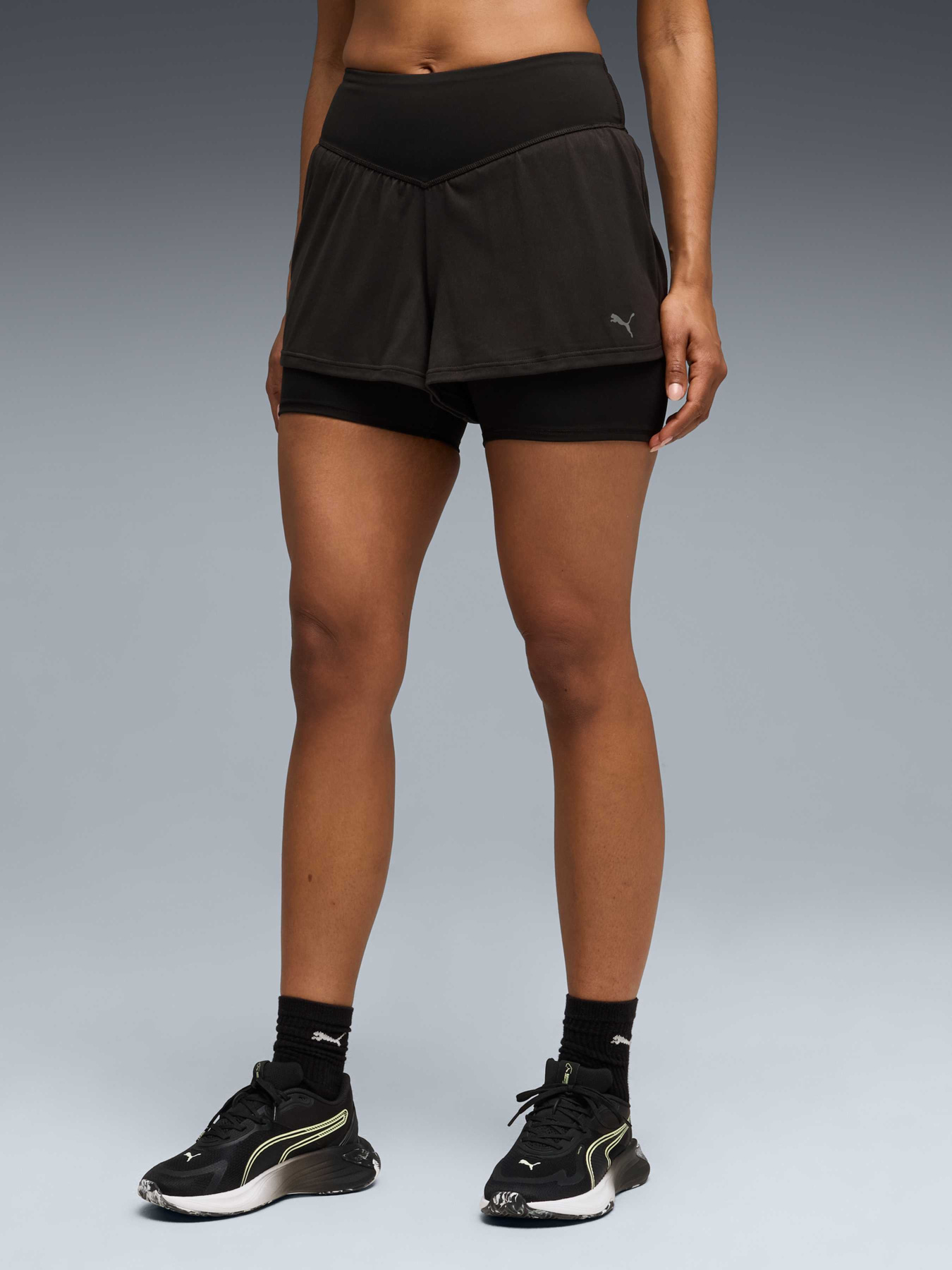 Шорти PUMA SHAPE 2-in-1 3" Shorts Women модель 528475 Шорти PUMA SHAPE 2-in-1 3" Shorts Women модель 528475 Фото