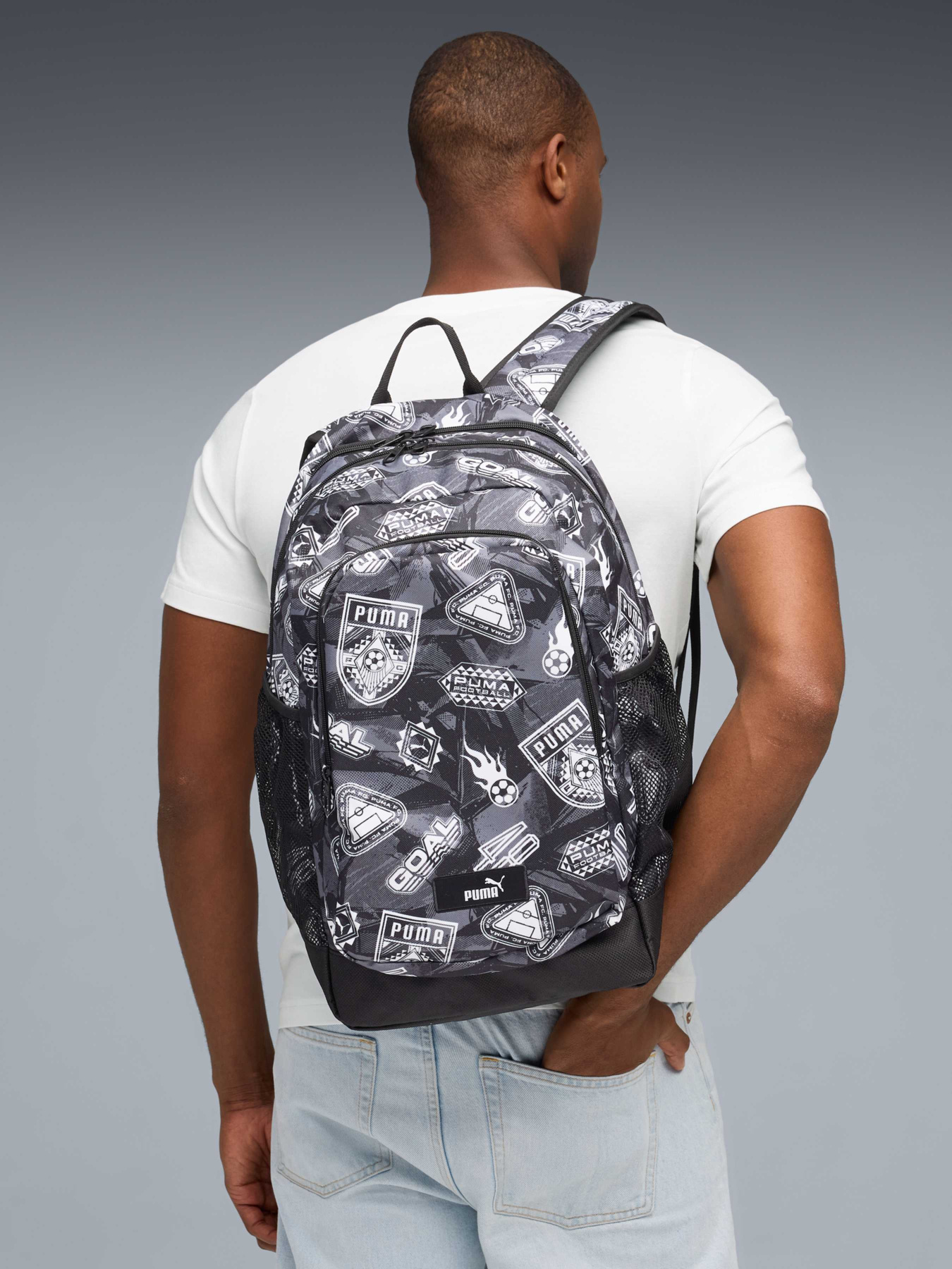 Рюкзак PUMA Academy All-Over Print Backpack 29L модель 091150 Фото