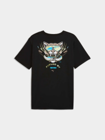 Футболка спортивная PUMA M Run Nitro Graphic Tee модель 528449 Футболка спортивная PUMA M Run Nitro Graphic Tee модель 528449 Фото
