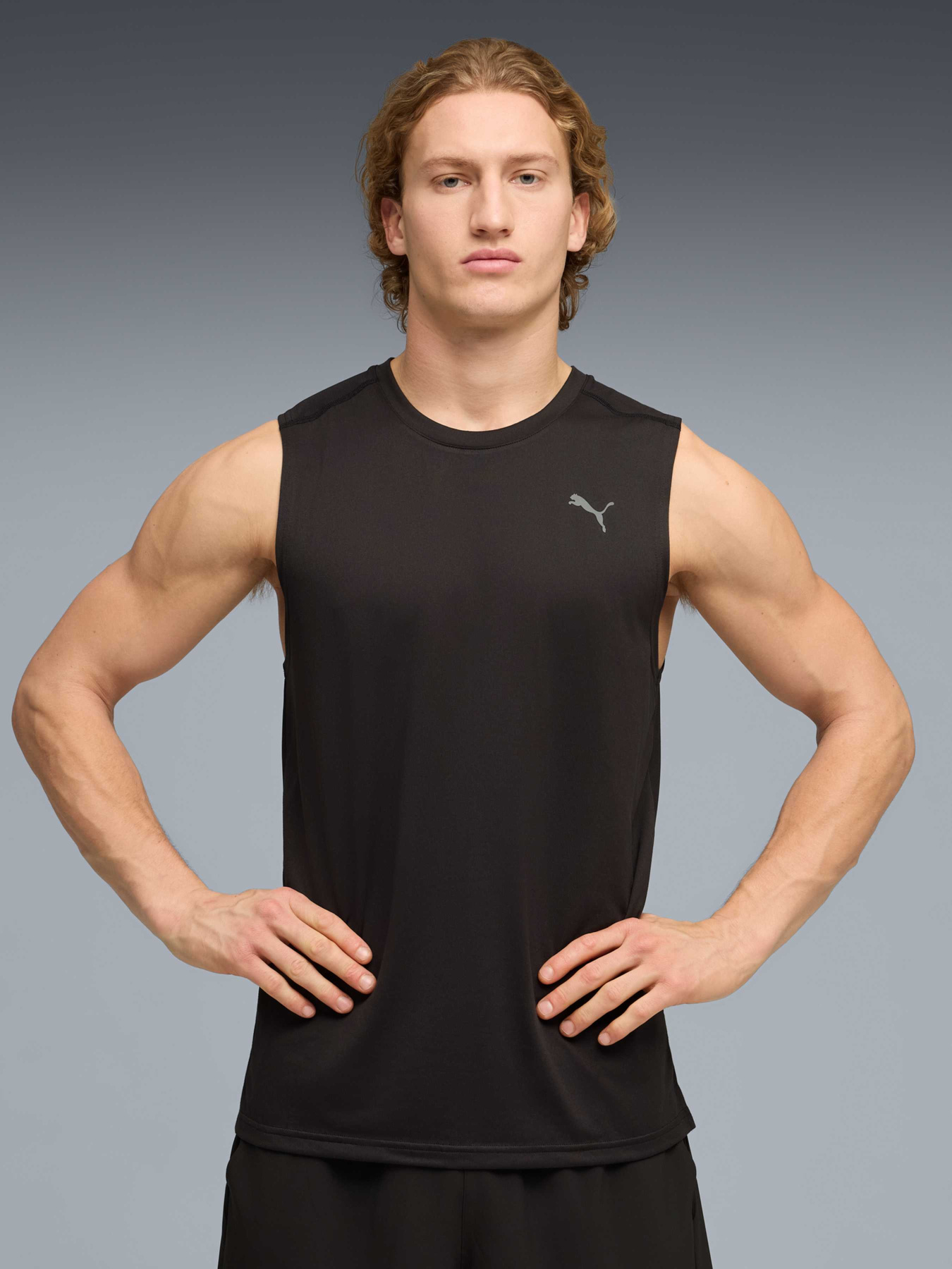 Спортивна майка PUMA M Pwrtrain Sleeveless Tee модель 528536 Фото