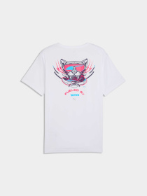 Футболка спортивная PUMA M Run Nitro Graphic Tee модель 528449 Футболка спортивная PUMA M Run Nitro Graphic Tee модель 528449 Фото
