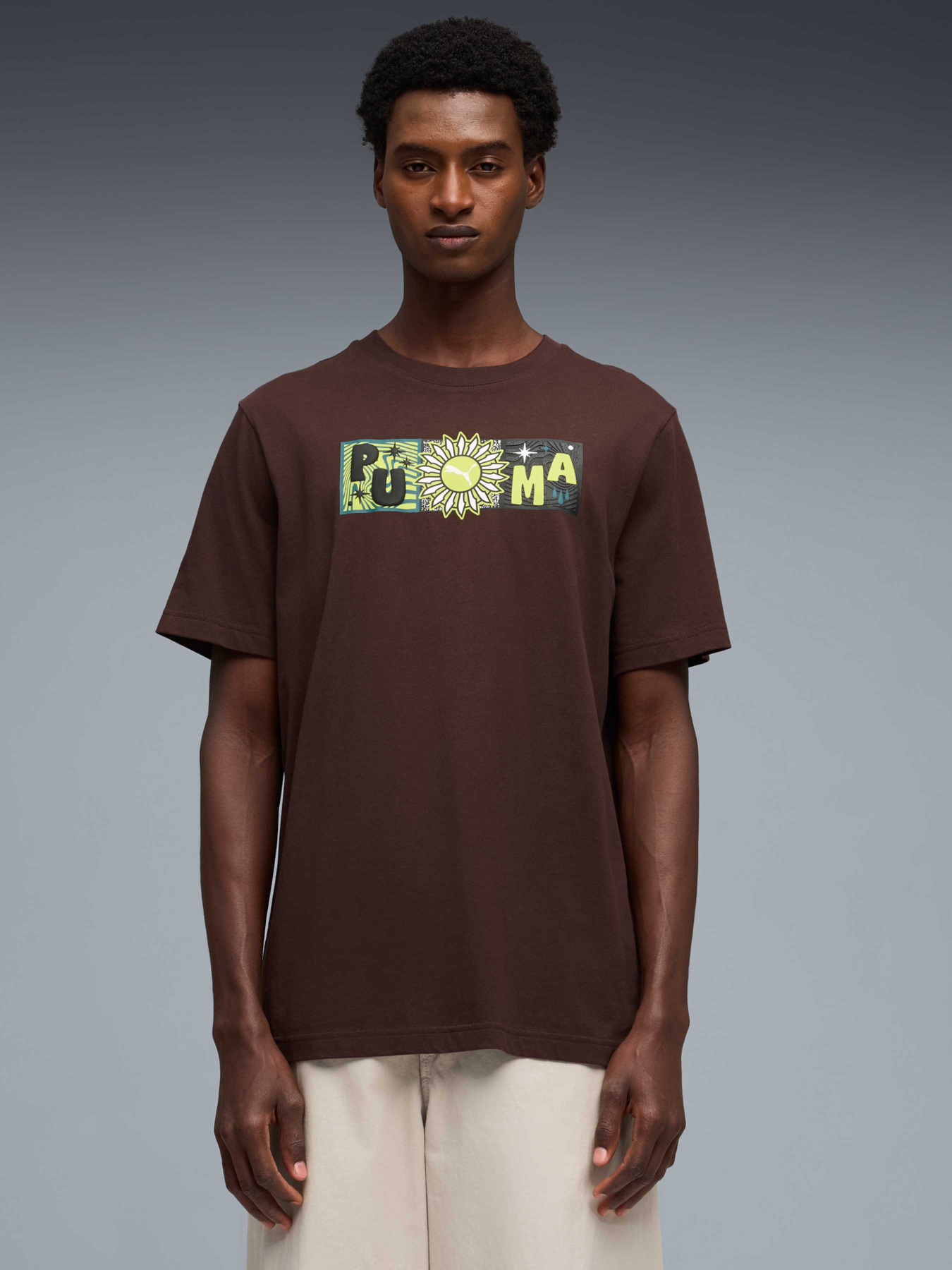 Футболка PUMA Sunset Drive Graphic Tee модель 634394 Фото