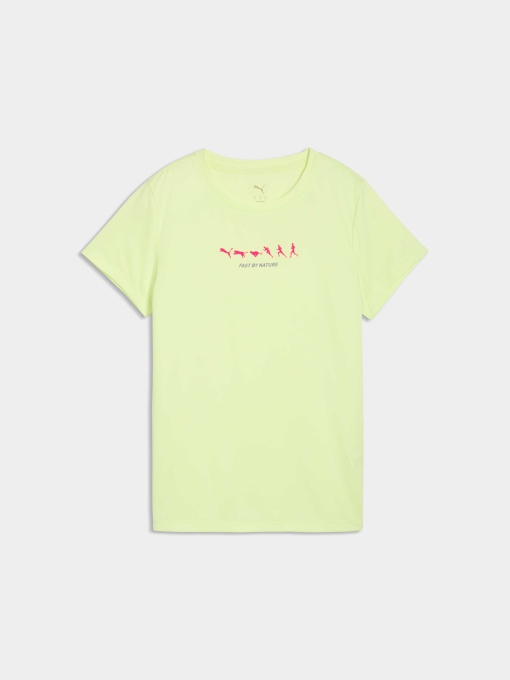 Футболка спортивная PUMA W Run Slogan Graphic Tee модель 528652 Фото