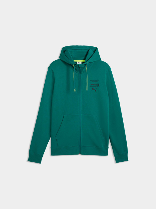 Кофта PUMA x ASTON MARTIN ARAMCO F1® TEAM Essentials Hoodie Men модель 635389 Фото