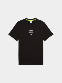 Футболка PUMA x ASTON MARTIN ARAMCO F1® TEAM Essentials Tee Men модель 635393 Фото